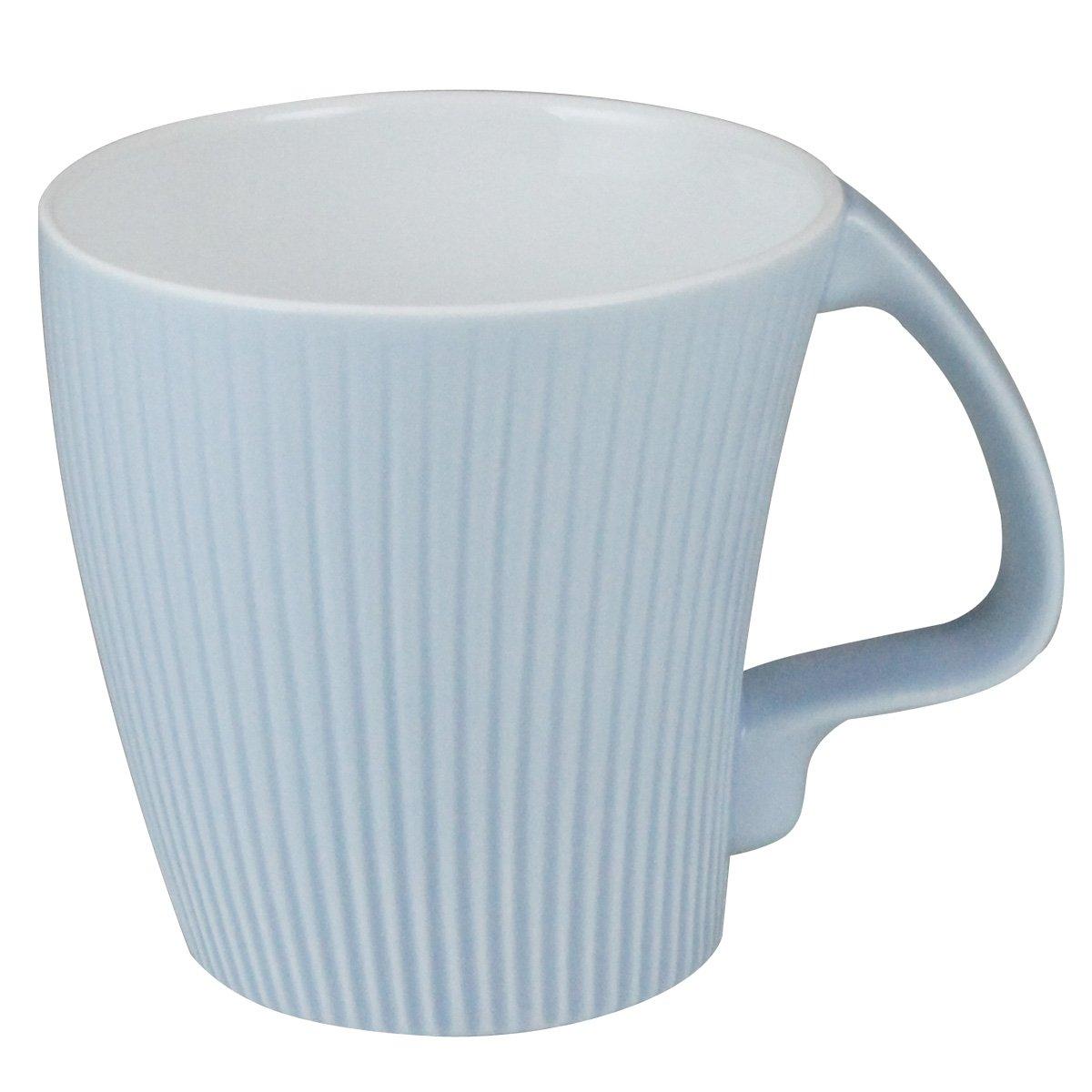 

Hakusan Porcelain Mug, Pale Blue Matte, 9.5 x 9.5cm, 400ml, Stretch, Hasami Ware, Made in Japan
