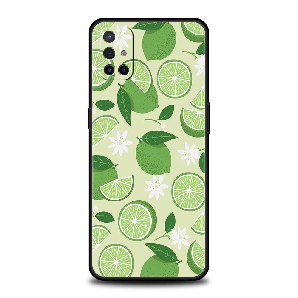Phone Case For OnePlus 13 12 11 10 9 Pro 9T 13R 12R 10R 9R 9RT 10T 8T 8 Nord 2T CE 2 3 5G N200 N30 Soft Cover Fruit Lemon