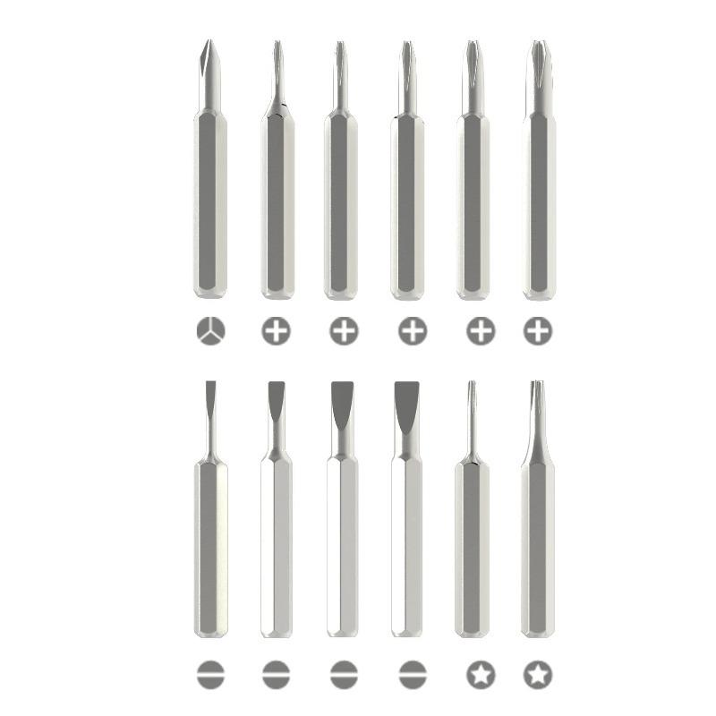25 In 1 Precision Screwdriver Set Multi-functional Household Repair Tool Kit Bit Driver Kit for Phone Laptop Watch Electronic