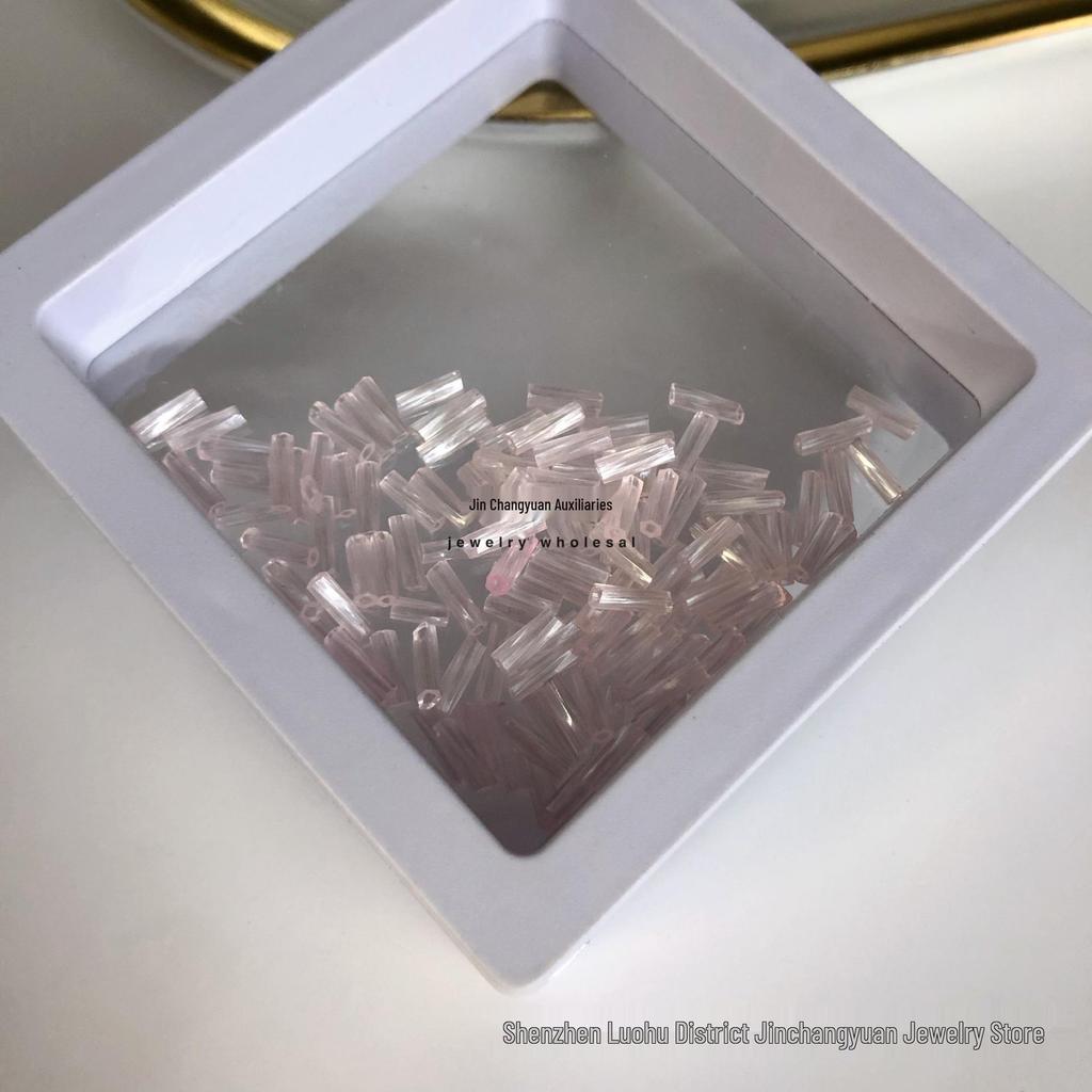 Pink Series Seed Beads & Sequins for DIY Handcrafts and Ancient Style Embroidery