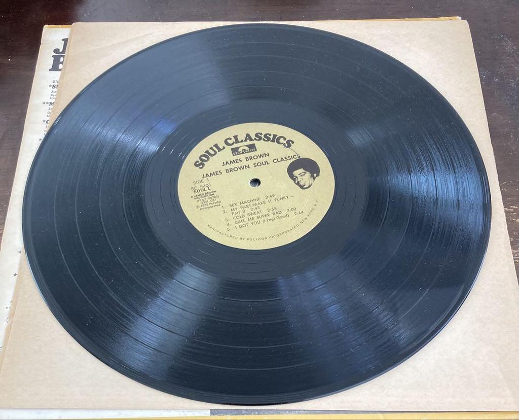 [USED] James Brown/JAMES BROWN soul/funk definitive best 2 albums