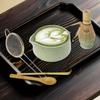 Valuetom Matcha Tea Set 6 Pieces with Bowl, Whisk, Scoop, Stand, Spoon, Strainer for Beginners and Gifts