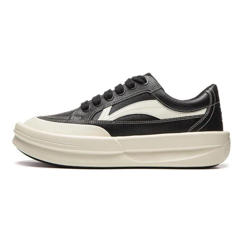 Кроссовки Li-Ning Kungfu Yang Унисекс Низкие Черно-белые AZGW001-1 36