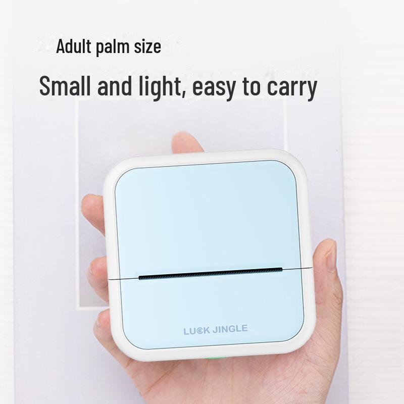 "Portable Bluetooth Thermal Label Printer for Home & Commercial Use"