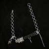 Fashion Y2k Watch Leather Pendant Titanium Steel Collar Female Personality Cyberpunk Choker Fashion Jewelry Gift