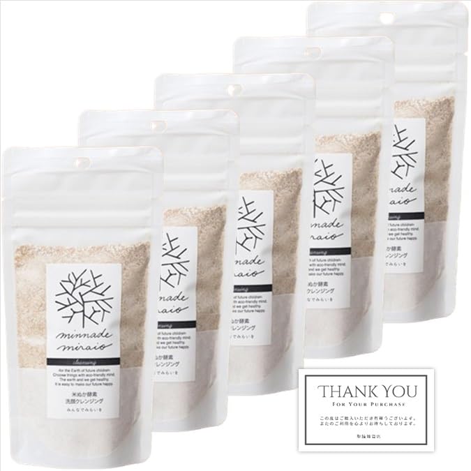

of Future Rice Bran Enzyme Facial Cleansing Refill 70g shop card included [Set 5] Everyone s Original