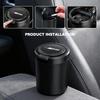 PGTK1 Car Portable Ashtray Garbag Can Multi-function Trash Bin For BMW Performance M E87 E30 E46 E28 F35 G20 E93 F20 X3 X