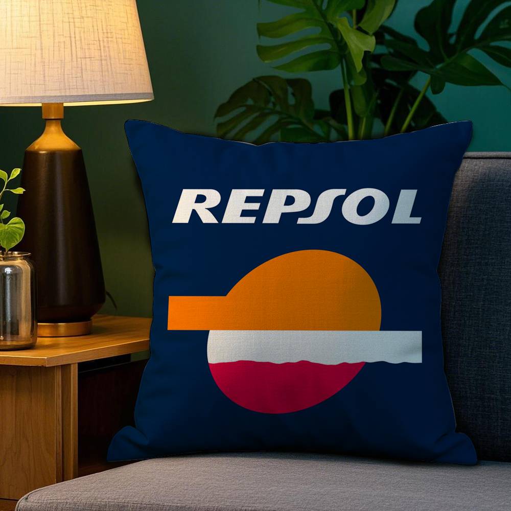 Fashion R-RepsolS Pillow Case Plush Fabric Soft Double Sided Print Home Sofa High Quality Cushion Cover Throw