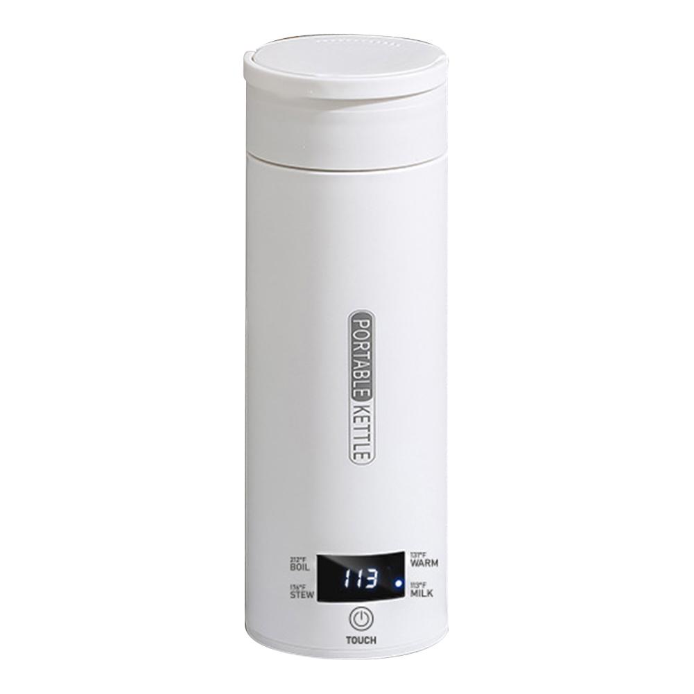 

500ML Anti-Scald Thermal Bottle Portable Quick Boiling Bottle with Temperature Settings 304 Stainless Steel for Household Office
