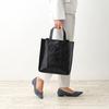A4 Tote Bag with Shoulder Strap, Lightweight, Crossbody, EU Square Metallic-A 1032