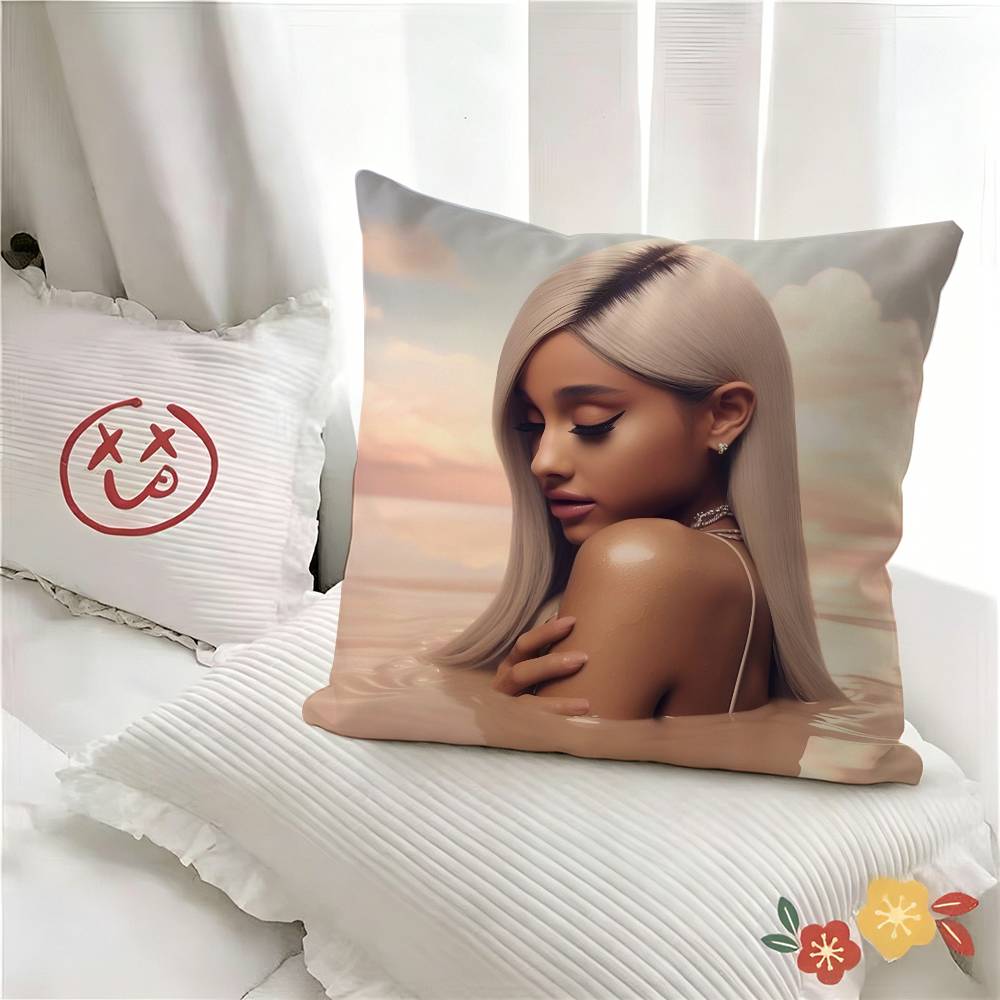 pc AAriana GrandeS Pillow Case Fashion Square Pillowcase Bedroom Sofa Room Ins Decoration Leisure