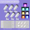 Track Light LED RGB Color Set Stage Lighting Fixture Lamps 220V Rail Ceiling Spot Led Disco Lights Decoration Bedroom Track Lamp