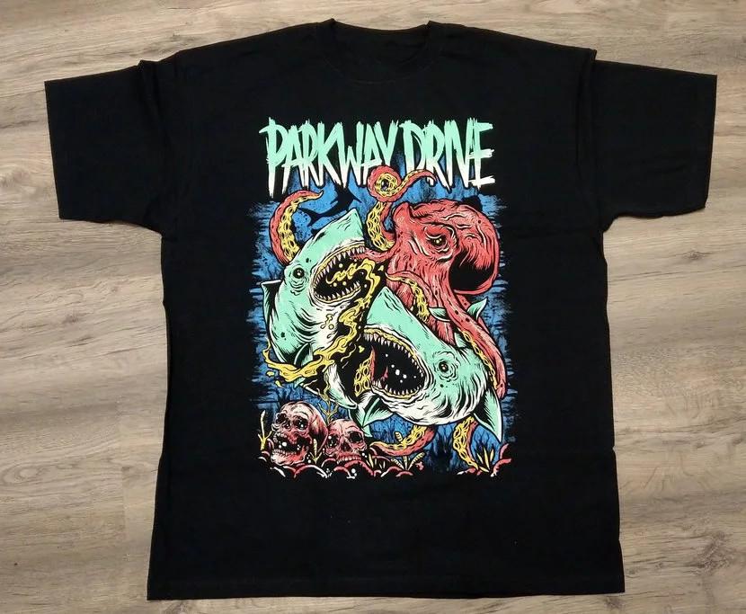 Parkway Drive Gift For Friends Black T-Shirt Cotton All Size RD147 Unisex T-Shirt