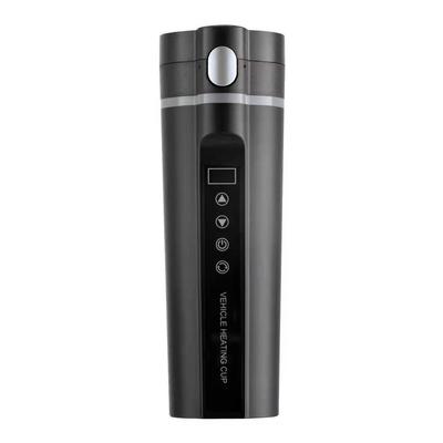 Copo Inteligente Integrado para Carro 450ml Copo Portátil para Aquecer Água ao Ar Livre Garrafa Isolada a Vácuo de Camada Dupla