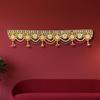 Decorative Door Toran with Floral Design, Multicolour Tassels, Traditional Bandhanwar for Home, Festival, Wedding, Diwali Decoration
