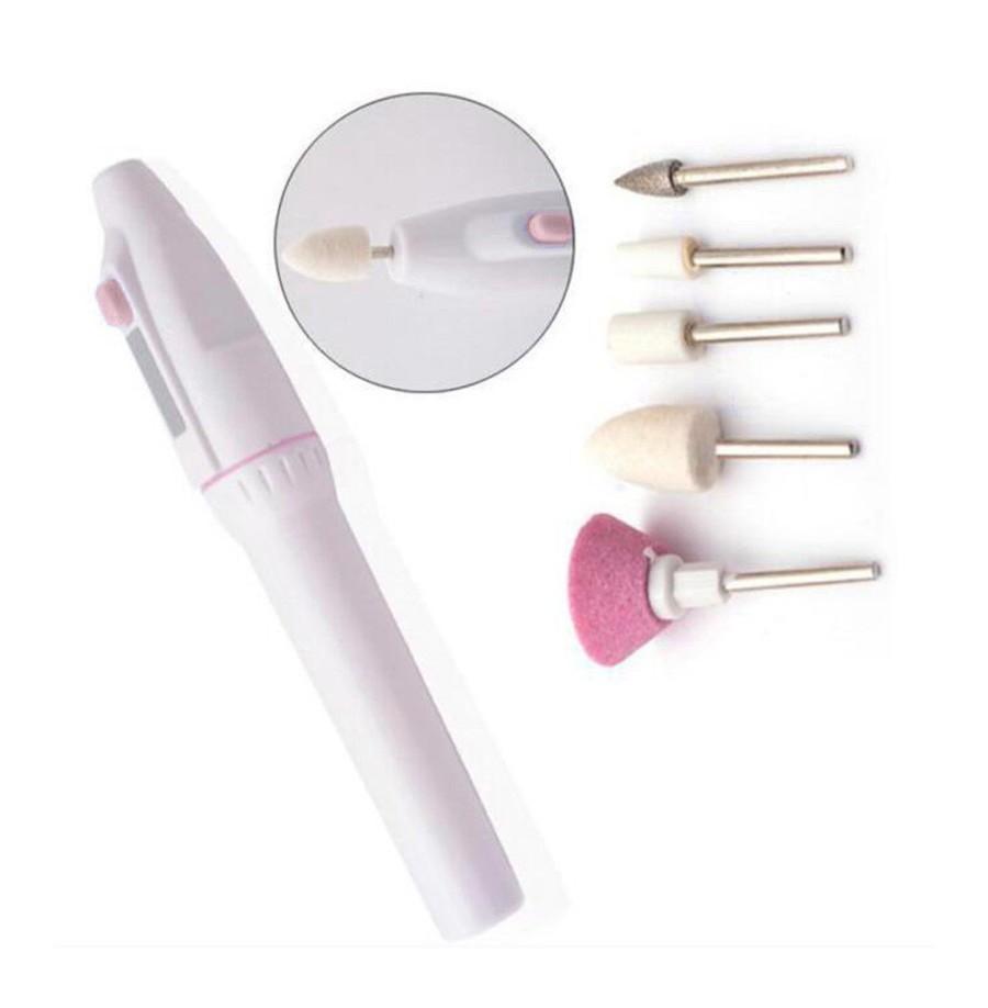 New 5 In 1 Nail Trimming Kit Electric Manicure Pedicure Kit