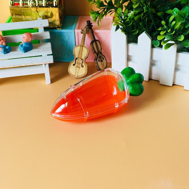 1PC Gift Box DIY Storage Party Easter Ornament Carrot Candy Box Creative Plastics Decorative Party Supplies