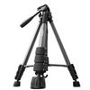 Professional Tripod for Smartphones and Cameras 175 Cm Black and Gray