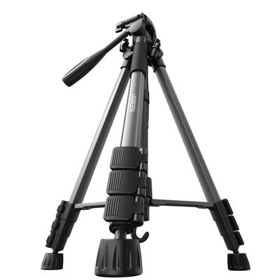 Professional Tripod for Smartphones and Cameras 175 Cm Black and Gray