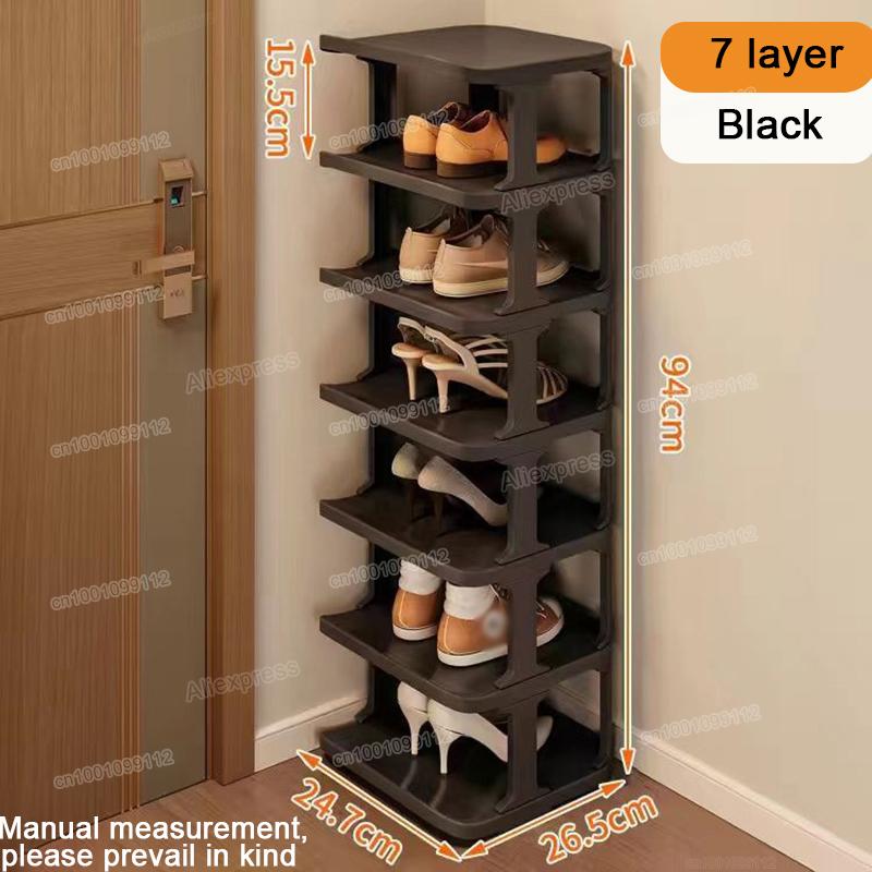 Multi-layer Shoes Storage Rack Minimalist Shoe Organizer for Home Dormitory Saving Space Wall Corner Shoe Cabinets