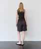 THERYE Linen Blend Half Shorts(Charcoal)