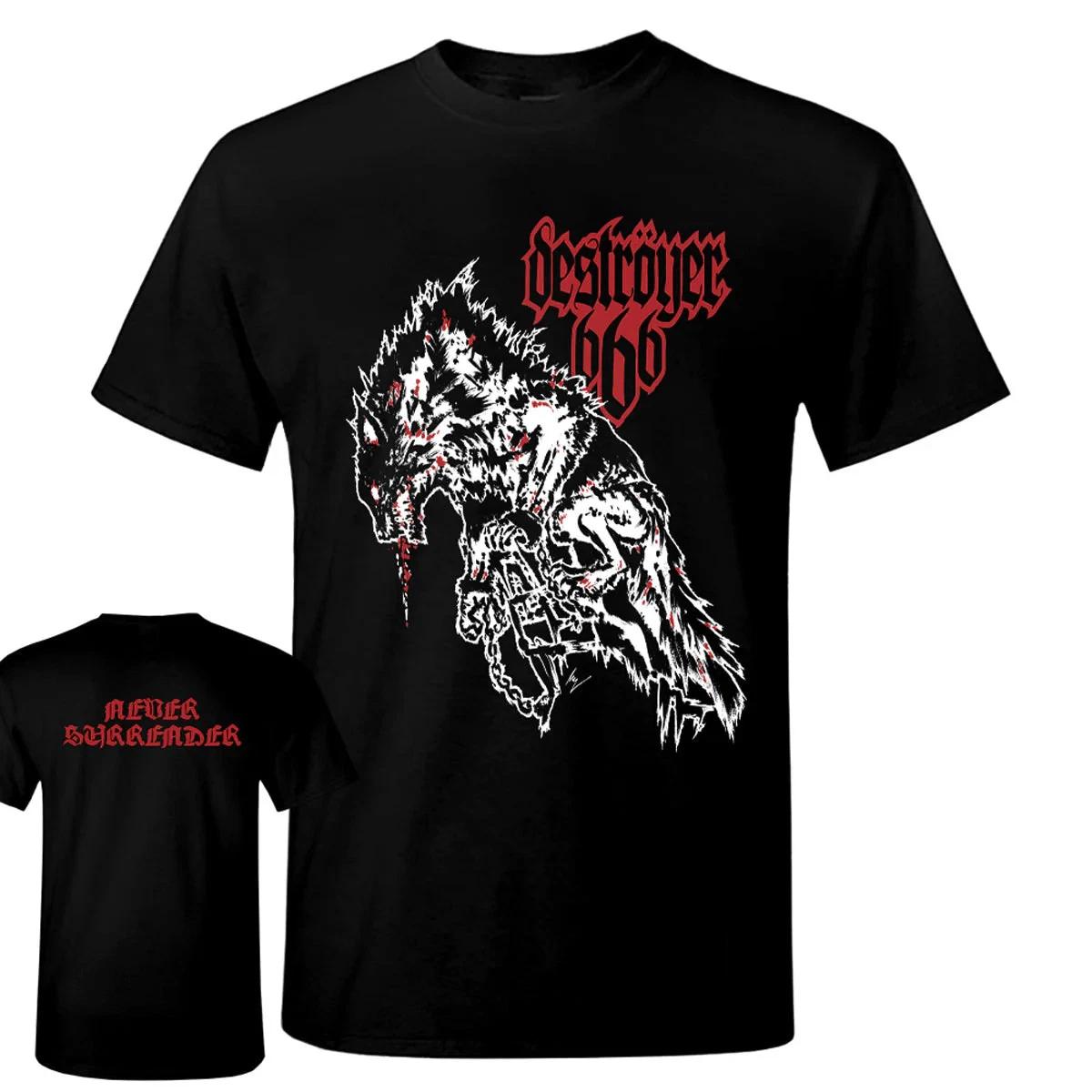 Destroyer 666 - Never Surrender T-Shirt 2XL