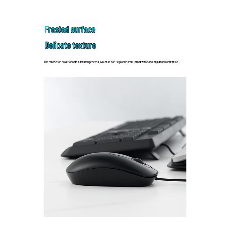 Rapoo Wired Business Keyboard Mouse Combo