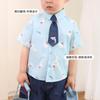 LUSON Children's Summer Printed Collar Shirt