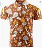 New Men's Summer POLO Shirt Men's Casual Short Sleeve Lapel T-Shirt D Printed Short Sleeve POLO