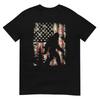 Bigfoot Sasquatch America Flag Patriotic Unisex Unisex Kids Tshirt
