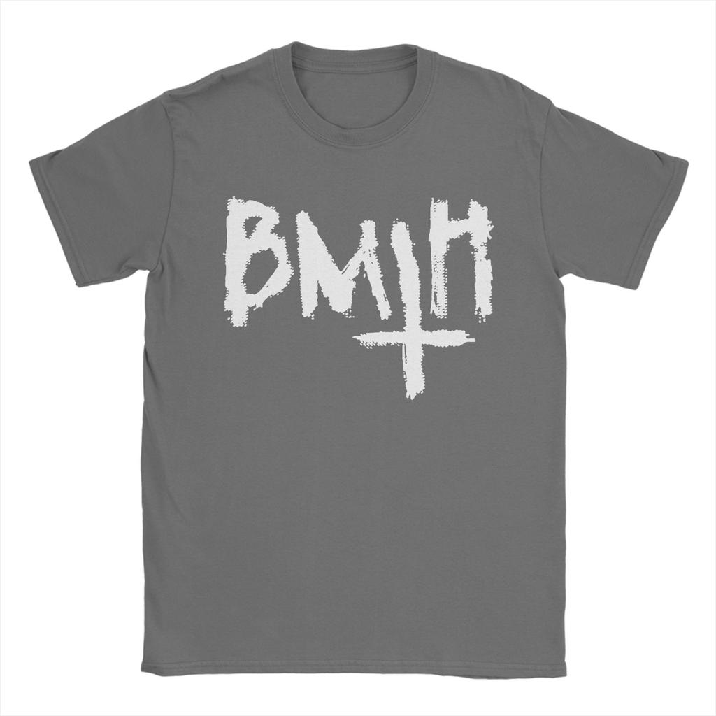 T-shirts pour hommes Bring Me the Horizons BMTH Drôles T-shirts en coton pur Manches courtes T-shirts Col rond Vêtements Nouvelle Arrivée
