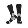 Summer Medium Tube Basketball Socks Absorb Sweat, Summer Towel Bottom Thickened Adult Non-Slip Socks, Cushioning Actual Combat Basketball Socks