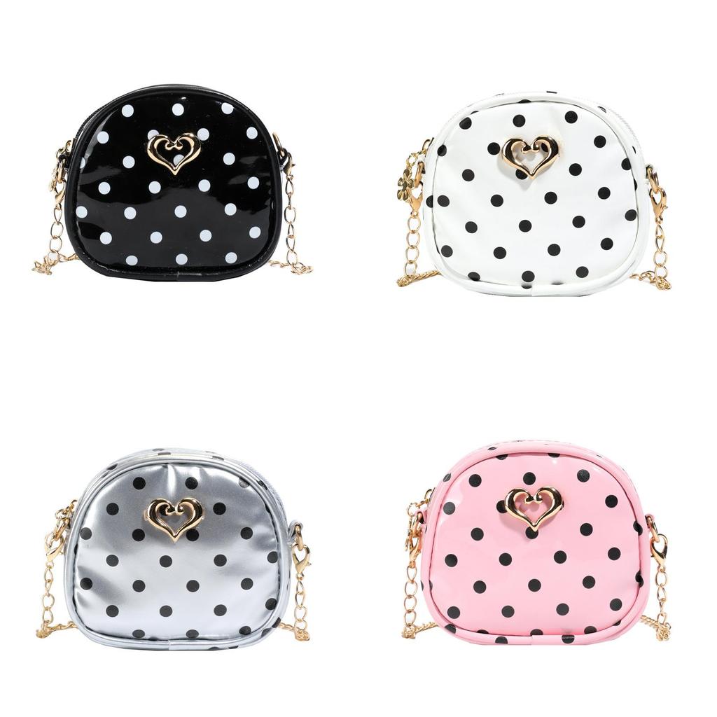 Pu Small Crossbody Bag For Women With Chain Strap And Zip Closure For Daily Use
