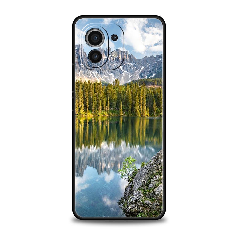 Für Xiaomi Mi 13 12T 12 Lite 11 Ultra 10T 11T Pro 9T Telefon Fall Wald Strand sonnenaufgang Natur Poco X3 NFC X4 F3 F4 M3 M4 5G Abdeckung