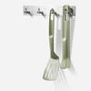 3M Sticker Adhesive Stainless Steel Wall Hook Black Towel Holder Multi-Purpose Coat Hooks  Kitchen
