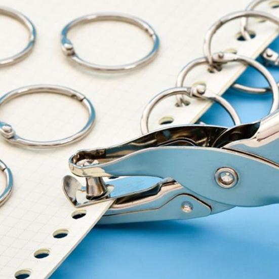 Perforatoare de Hârtie Mici cu Forme, Suprafață Netedă, Convenabile, Portabile, Perforatoare de Găuri Circulare pentru