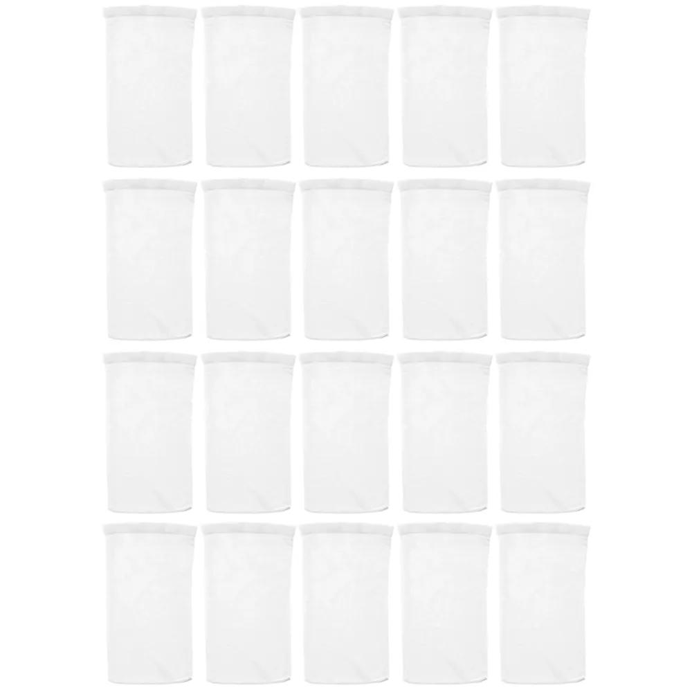 5-50pcs Pool Skimmer Socks Elastic Nylon Mesh Design Pond Debris Leaves Filters Basket Skimmers Swimming Pool Clean Accessories