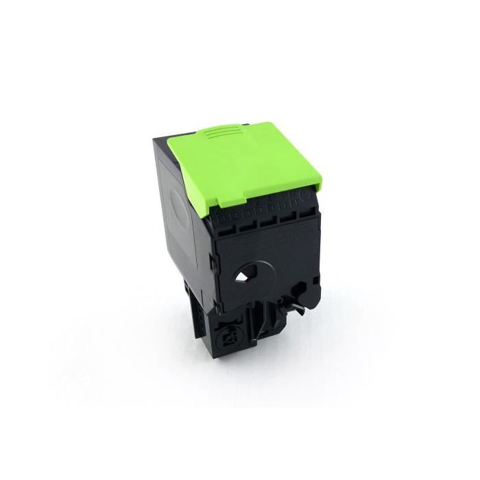Green2Print - Toner Noir Recyclé Pour Lexmark CX310N CX310DN - Rendement 2500 Pages