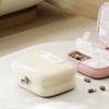Moisture-Proof Double Layer Pill Organizer Mini Pill Dispenser Portable Weekly Pill Box  for Home