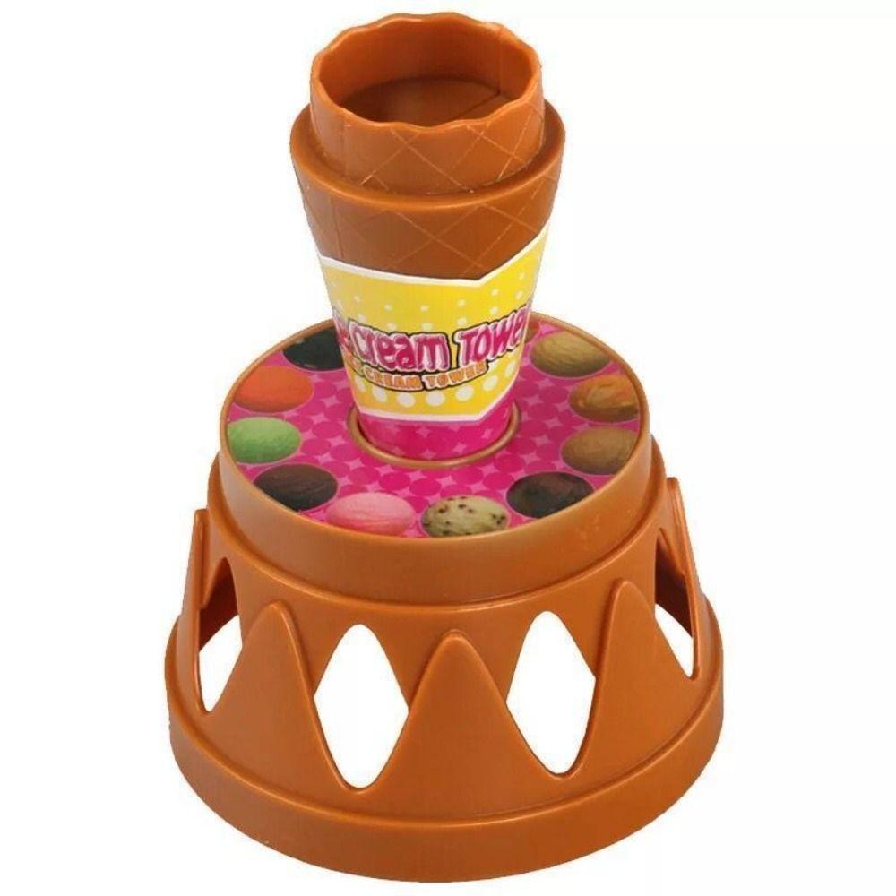 Stackable Ice Cream Stacking Toy Pretend Play Kids Pretend Play Toys  Toddlers Kids