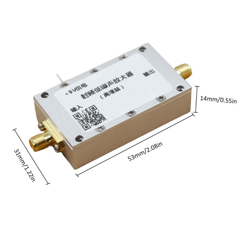 0.01-4G Frequency Amplifier Low Noise Widebands Signal Amplifier Improve Sensitivity in Receivers and Analyzers