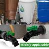 Downspout Collector Rain Barrel Spigot 3/4 GHT Thread Container Spigot  Outdoor Garden