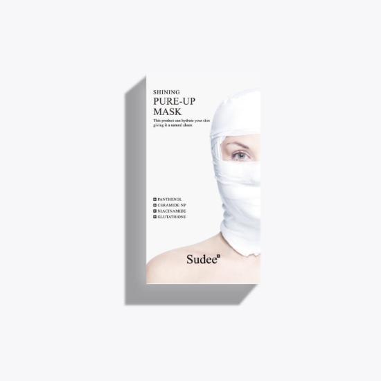 

[SUDEE] Mask Pack Collection (7 Options) Pure-Up Sleeping Pack 4ml×10ea ,Sheet Mask 30g×5sheets 1)Shining Pure-Up Mask