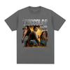 Thiccolas Cage Funny Meme T-shirt Unhinged Inappropriate Movie Lover T-shirts Absurd Crazy Cringe Exchange Gift Gag Joke Tshirts