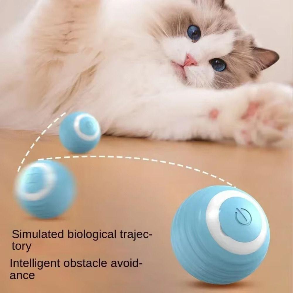 Creative Cat Interactive Ball Self Rolling Ball Pet Electric Smart Ball Pet Supplies