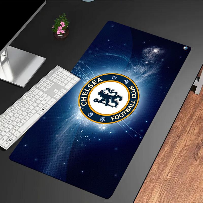 Chelsea Fc Champions League mouse pad, rubber base, esports desk mat, mouse pad for gamers and office use, gaming desk , easy to clean mat