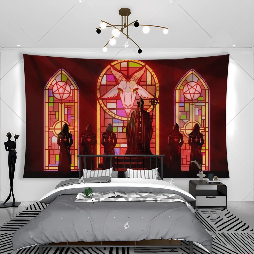 The Ghosts Band Rock Tapestry Bedroom Home Towel Hanging Music Printed Travel Room Blanket Colored Bedspread Yoga Art Decoration