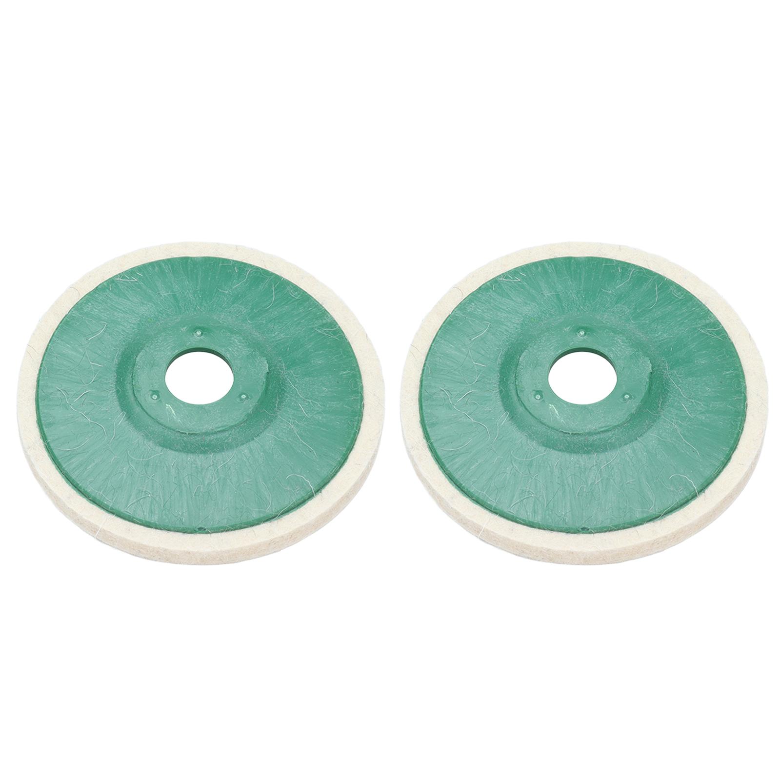 

2 шт. 5-дюймовый шерстяной войлочный полировальный диск, круглый шлифовальный круг, накладка для угловой шлифовальной машины, аксессуары