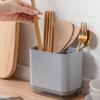 Basket Tableware Storage Holder Cutlery Shelf Kitchen Organizer Rack Chopstick Drain Box