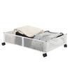 Úložný box pod postel s kolečky Odolný kovový úložný kontejner pod postel pro domácí použití
